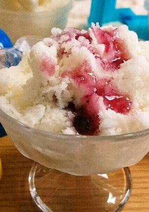 粉ミルク大量消費☆ミルクかき氷-レシピのメイン写真