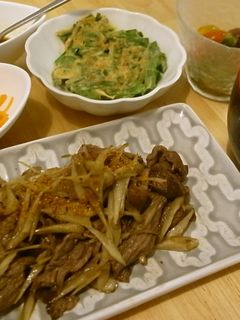 牛肉とごぼうの甘辛炒め-レシピのメイン写真