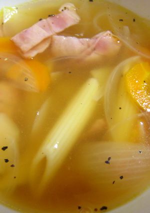 野菜とマカロニのコンソメスープ☆-レシピのメイン写真
