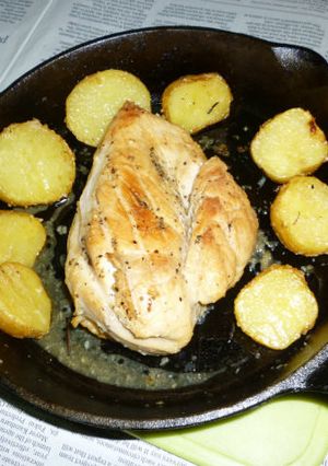 若鶏の胸肉でスモークチキン-レシピのメイン写真