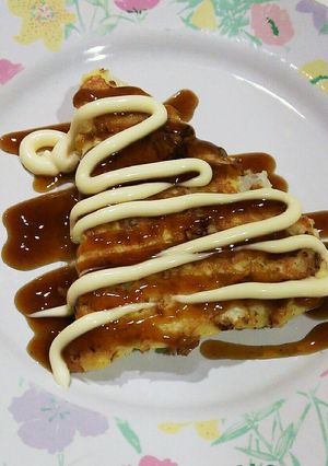 簡単ふわふわ♡豆腐とキャベツのお好み焼-レシピのメイン写真