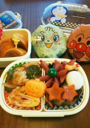 2016 秋の遠足弁当 保育園年少-レシピのメイン写真