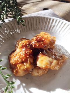 お弁当に!ささみのごま味噌炒め-レシピのメイン写真