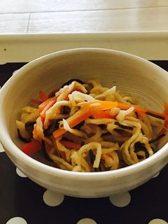 切り干し大根と塩昆布の酢の物-レシピのメイン写真