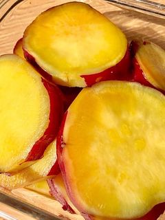 レンジで簡単美味♡さつまいもの甘辛煮♡-レシピのメイン写真