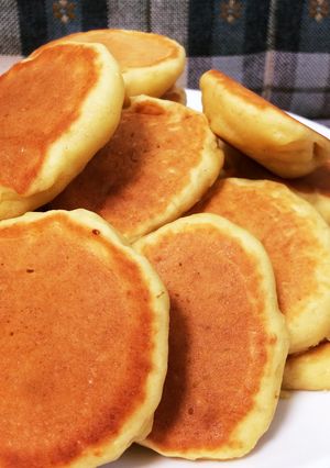 離乳食後期☆栄養満点お豆腐ホットケーキ-レシピのメイン写真