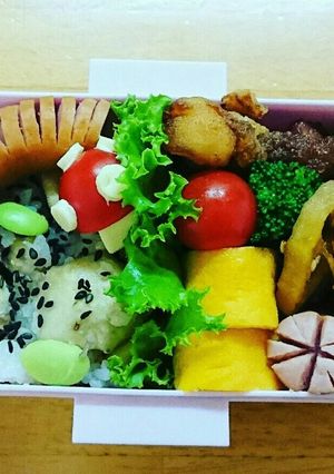 ☆小学生 お弁当☆デコ弁☆女の子お弁当☆-レシピのメイン写真