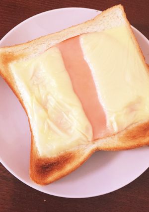 みつ君こだわりの逸品ハムチーズトースト-レシピのメイン写真