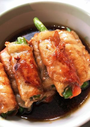お弁当に♡超簡単！野菜の肉巻き-レシピのメイン写真