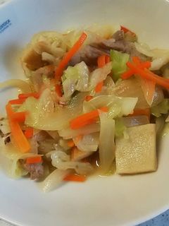 手軽で簡単野菜炒め-レシピのメイン写真
