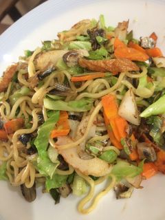 簡単!ししゃもの塩焼きそば-レシピのメイン写真