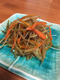 介護食【きんぴらごぼう】-レシピのメイン写真