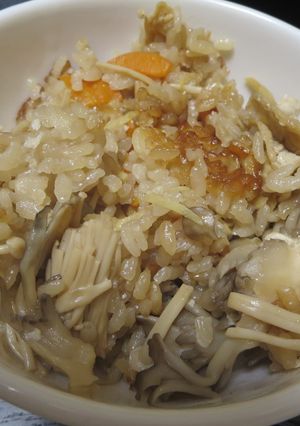 簡単☆きのこの炊き込みご飯-レシピのメイン写真