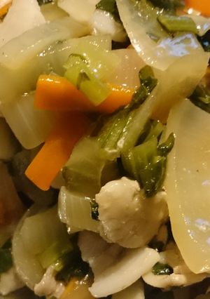 (幼児食)野菜たっぷり豚の生姜焼き-レシピのメイン写真