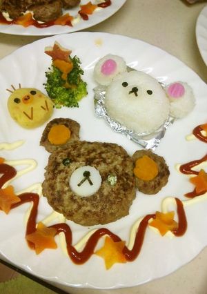 キャラご飯・リラックマ-レシピのメイン写真