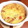 我が家のごはん 土台無しキッシュ