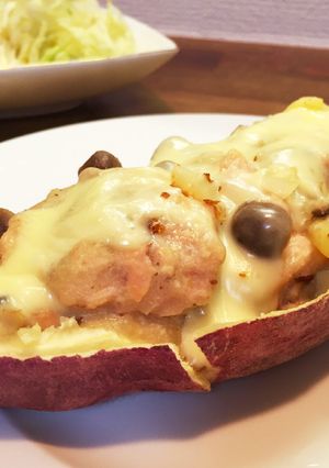 まるごと美味しい♡さつまいもグラタン♡-レシピのメイン写真