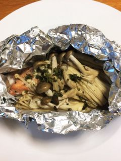 シャケのホイル包み焼き-レシピのメイン写真