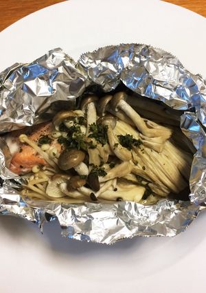 シャケのホイル包み焼き-レシピのメイン写真