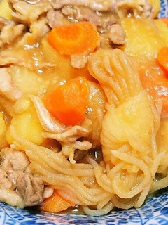 簡単⭐ぶっ込み 肉じゃが⭐in炊飯器-レシピのメイン写真