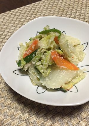 白菜のおからパウダー和え-レシピのメイン写真