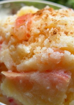 焼きりんご風味シナモンアイス-レシピのメイン写真