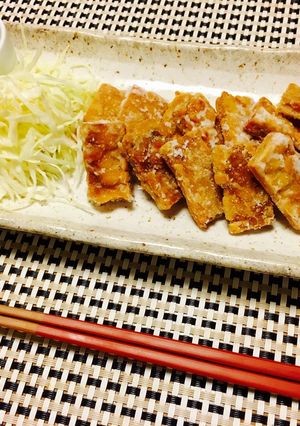 マクロビ♡テンペのから揚げ♡冷めても◎-レシピのメイン写真
