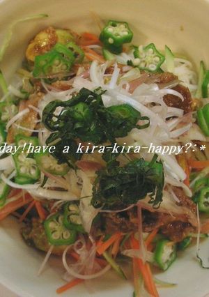 ぴりから薬味そうめん-レシピのメイン写真