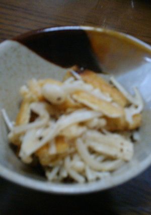 えのきと油揚げ-レシピのメイン写真