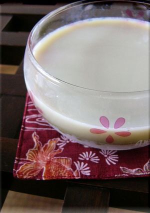 青汁豆乳ゼリー-レシピのメイン写真