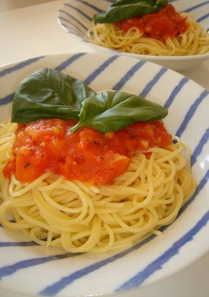 特製♥トマトソースのパスタ-レシピのメイン写真