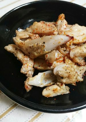 やげん軟骨の塩胡椒焼き☆簡単一品！！-レシピのメイン写真