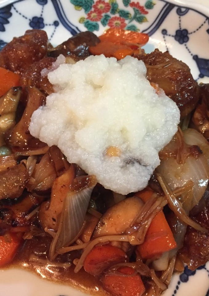 唐揚げと野菜の甘酢あんかけ-レシピのメイン写真