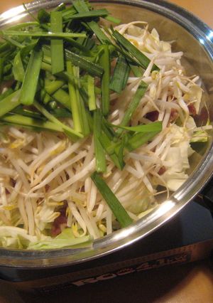 すぐできる♪野菜てんこ盛りスタミナ鍋!?-レシピのメイン写真