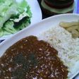 簡単♪ひき肉とエリンギのカレー♪