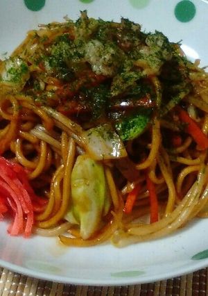 我が家のソース焼きそば♪-レシピのメイン写真