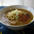 スイートチリが決め手☆冷やしカレーうどん