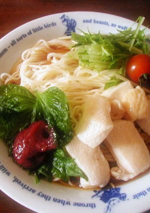 梅肉でさっぱり夏そうめん-レシピのメイン写真