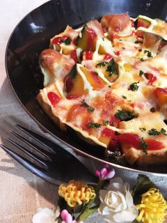 秋の簡単グリル!南瓜と厚揚げのチーズ焼き-レシピのメイン写真