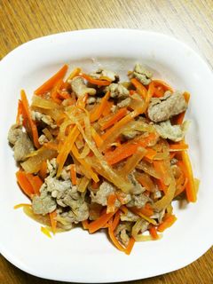 簡単!我が家の定番♡豚肉と大根の炒め煮-レシピのメイン写真