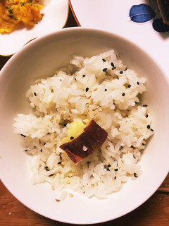 素材の味をそのまんま さつまいもごはん-レシピのメイン写真