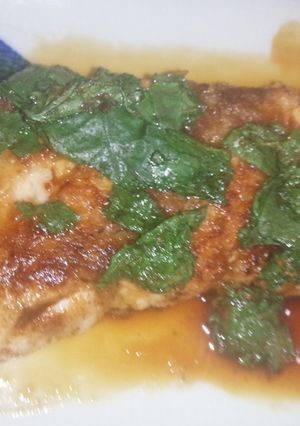 シイラのムニエル　大葉にんにく醤油がけ-レシピのメイン写真