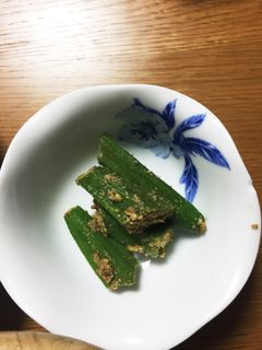 めちゃ簡単 オクラの胡麻和え-レシピのメイン写真