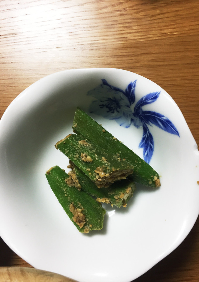 めちゃ簡単 オクラの胡麻和え-レシピのメイン写真