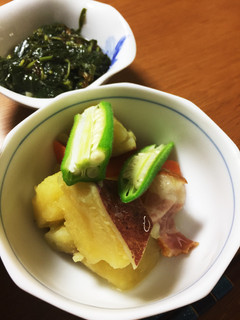 ベーコンとさつまいもの甘煮-レシピのメイン写真