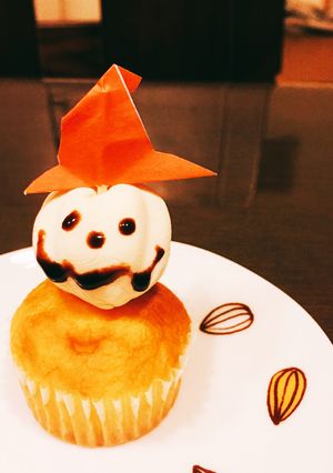 超簡単！ハロウィンカップケーキ-レシピのメイン写真