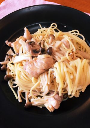 バター香る長ネギときのこの和風パスタ-レシピのメイン写真