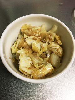 キャベツの胡麻和え-レシピのメイン写真