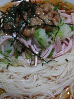 ☆おろし納豆そうめん☆-レシピのメイン写真