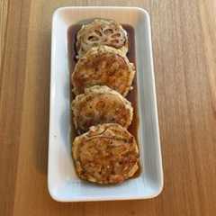 รูปของ ふわふわレンコン豆腐バーグ